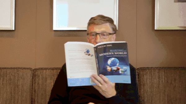 比尔·盖茨  书 阅读  友好