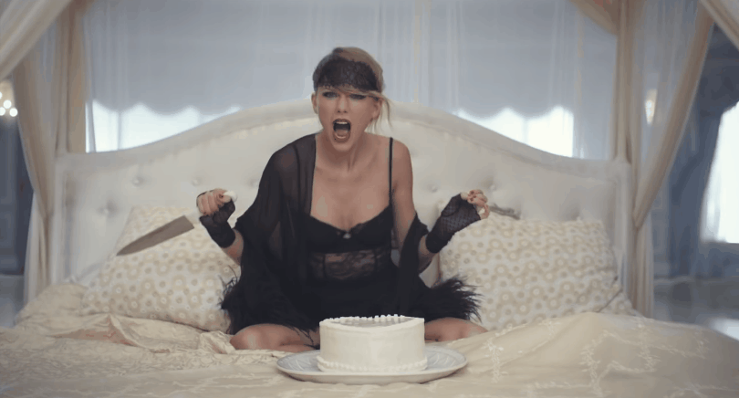 MV Taylor&Swift blank&space 刀 扎 生气 蛋糕