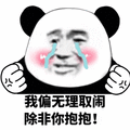 无理取闹 抱抱