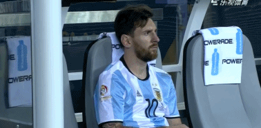 2016美洲杯 阿根廷 梅西 伤心