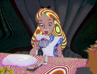 美女 食物 美食 彩色