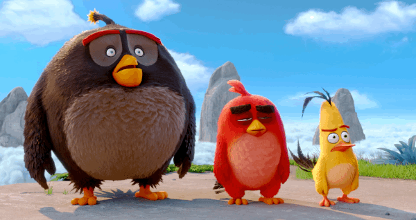 愤怒的小鸟 Angry Birds movie 三脸懵逼 围观 什么鬼 惊呆 无言以对 开心就好 冷漠脸