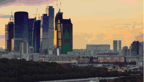 Moscow2011 俄罗斯 城市 夜晚 延时摄影 灯光 繁华 莫斯科