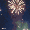 烟花 绚烂 夜晚 绽放