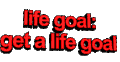红色 生活 易懂的 GIF 目标 animatedtext 艺术字