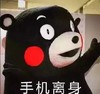 手机离身 熊本熊 尴尬