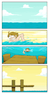 海洋 鲨鱼 动画 二维