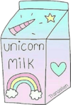 贴纸 卡通 milk 牛奶