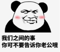 暴漫 文字表情包 我们之间的事你可不要告诉你老公哦 搞怪 沙雕 魔性