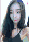美女 别具一格 长发 红唇