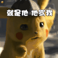 大侦探皮卡丘 动态图 搞笑 可爱 逗