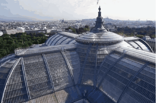 俯拍 巴黎 法国 秀场 维多利亚的秘密