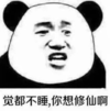 暴漫 文字表情包 觉都不睡 你想修仙啊 搞笑 沙雕 魔性