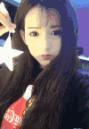美女 气质 卖萌 大眼睛