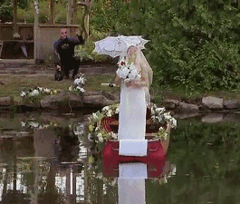 新娘 小船 落水 搞笑