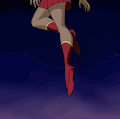 美女 背影 动漫