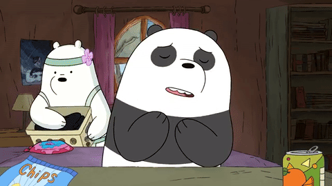 卡通 动漫 咱们裸熊 北极熊 熊猫 可爱 呆萌 温和 害羞
