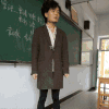黑板 逗比 搞笑 短发