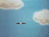 兔八哥 天空 掉落 白云 可爱