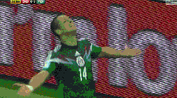 墨西哥 小豌豆 巴西世界杯 庆祝 足球 埃尔南德斯