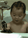 宋民国 咕咕 可爱 洗澡 自拍