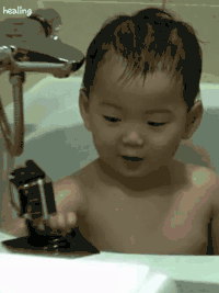 宋民国 咕咕 可爱 洗澡 自拍