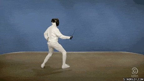 击剑 Fencing 比赛 搞笑