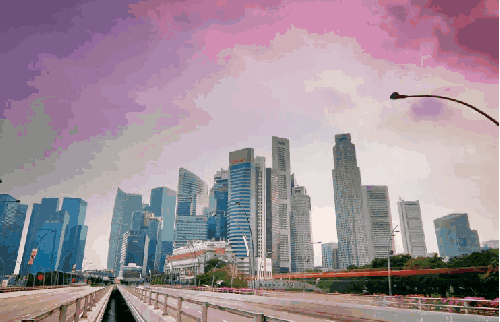 Singapore Singapore2012延时摄影 ZWEIZWEI 城市 新加坡 高楼
