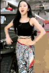 美女 女神 摇摆 性感 风情万种