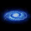 宇宙 星光 黑色 蓝色