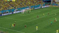 内马尔 喀麦隆 巴西 巴西世界杯 破门 足球