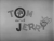 猫和老鼠 挥手 黑白 经典 tom and jerry