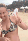 美女 漂亮 美丽 比基尼