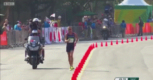 50公里 竞走 Yohann Diniz 法国选手 拉裤子 拉肚子