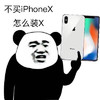 熊猫头 不买iphonex怎么装x 斗图 搞笑 苹果手机
