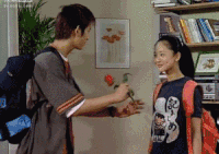 家有儿女 杨紫 搞笑 送花