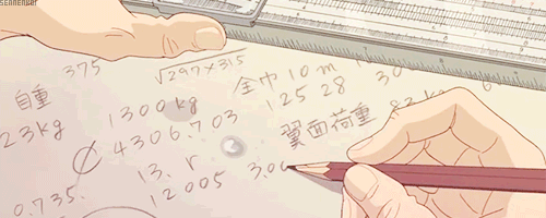 堀越二郎 起风了 日本动漫 铅笔 书写 计算 设计