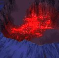 火山喷发 四次元 自然