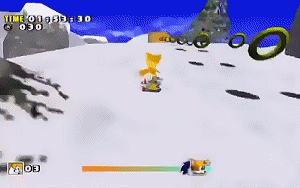 游戏 动画 狐狸 滑雪