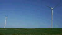 Cinemagraph 风车 蓝天 美景