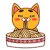 表情包 吃面 壮壮 壮壮猫吃货篇 吃货