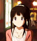 女孩 惊讶 长发 可爱