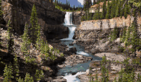 Travel&Alberta&CANADA 加拿大 树木 河流 瀑布 纪录片 风景