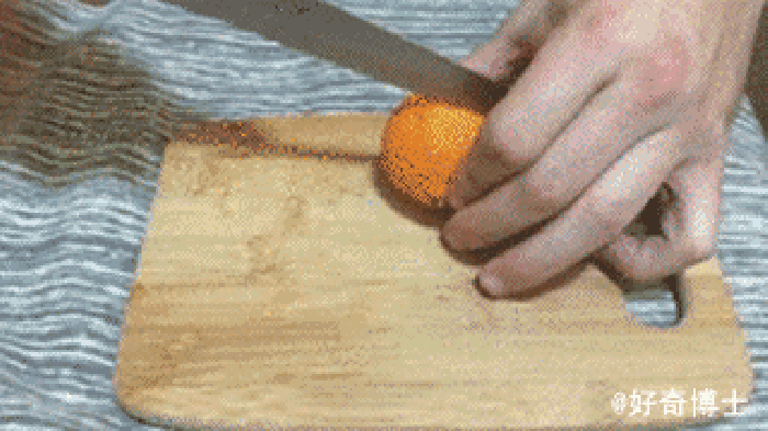 橘子 尖刀 手指 动态