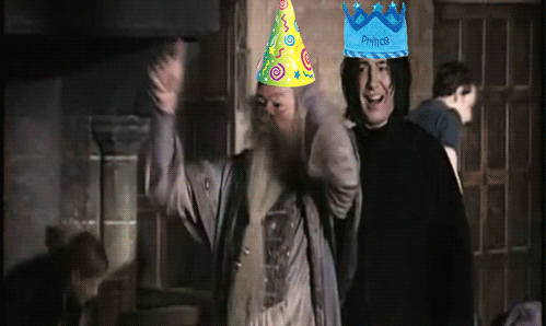 哈利波特 Harry Potter 邓布利多 斯内普 理查德·哈里斯 艾伦·里克曼 生日 庆祝 神经病