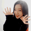 美女 笑容 牙齿 手掌