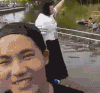 逗比男 搞笑 美女 抱摔