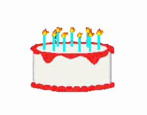 蜡烛 蛋糕 红色 喜庆