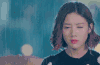 美女 下雨 淋雨 哭泣