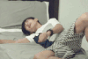 易烊千玺 tfboys 起床 调皮 玩耍 可爱 逗比 明星爱豆
